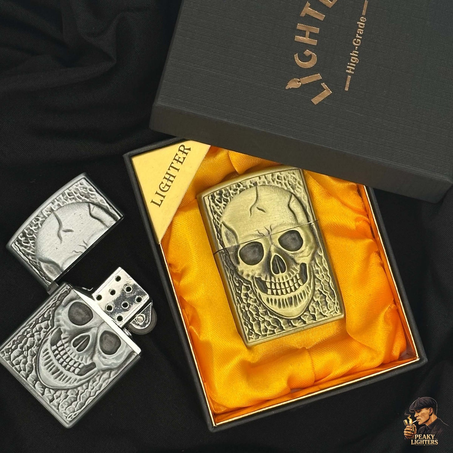 Memento Aureum – Skull Lighter
