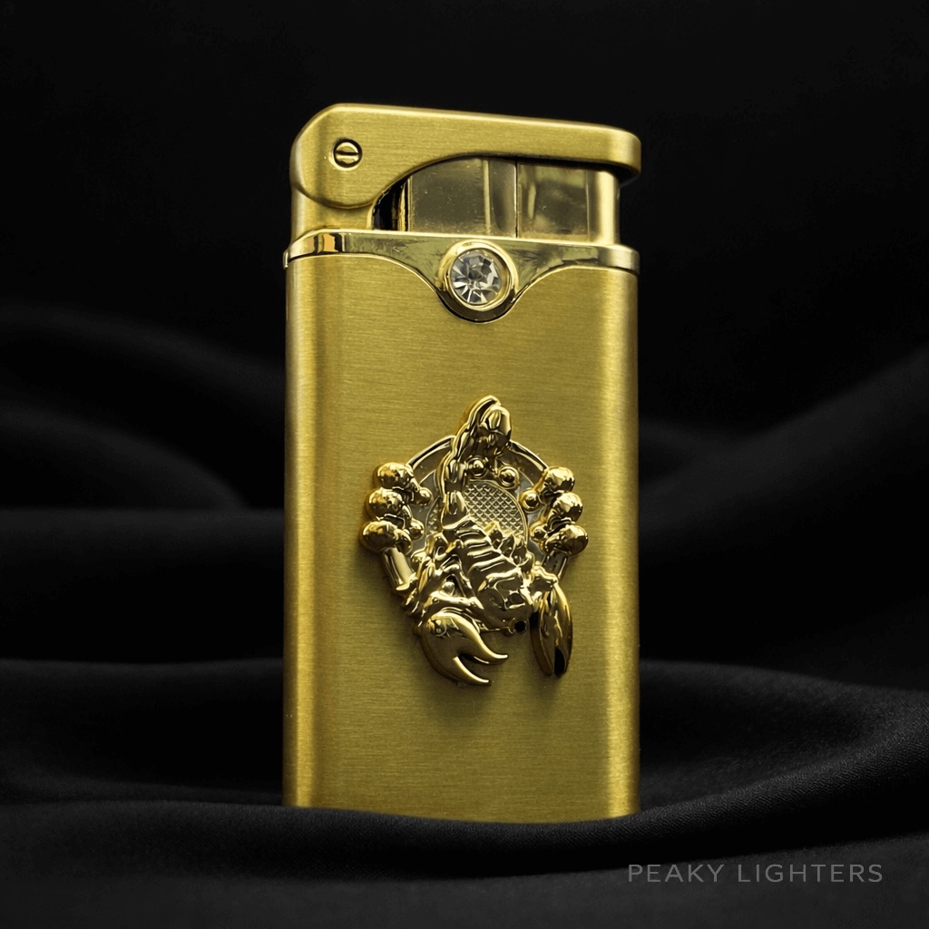 Golden Scorpion Torch Lighter (Luxury Edition)
