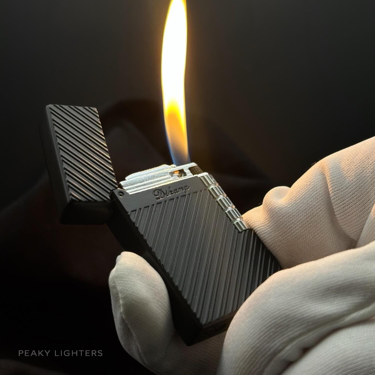 Onyx Stripes Classic Lighter