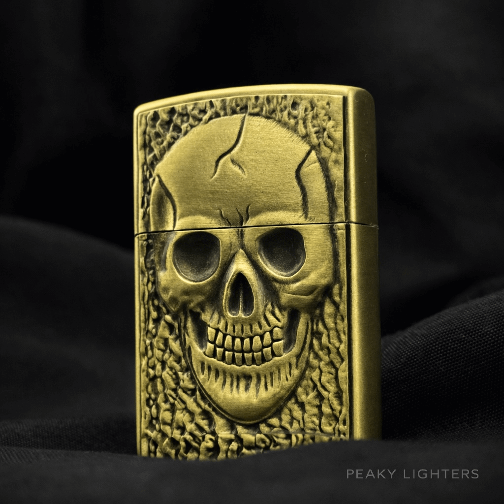 Memento Aureum – Skull Lighter