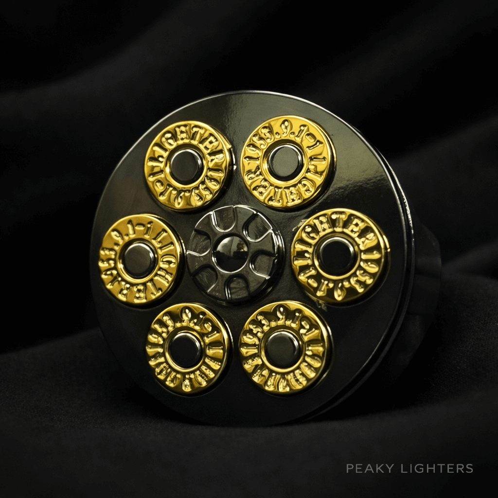 Six Shot Revolver Lighter