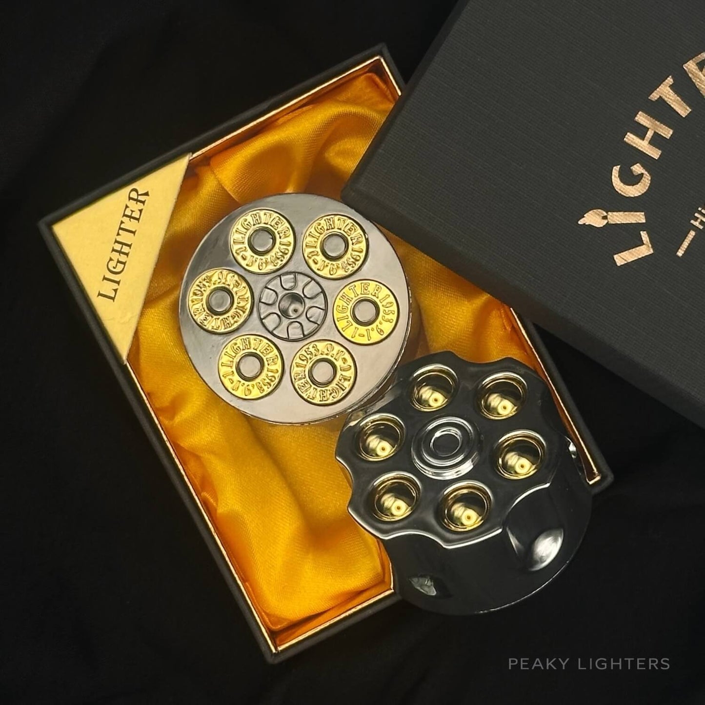 Six Shot Revolver Lighter
