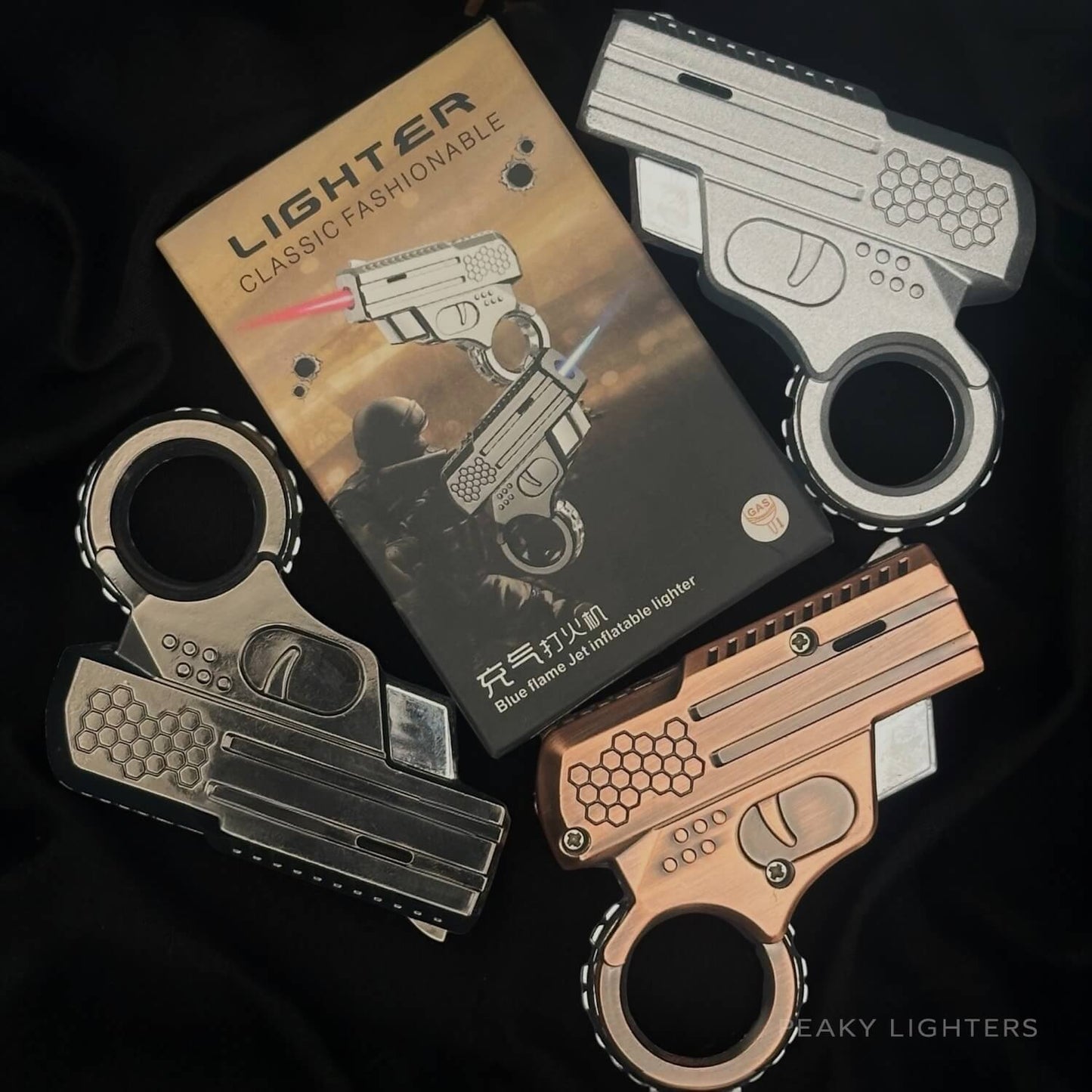Fidget Gun Torch Lighter