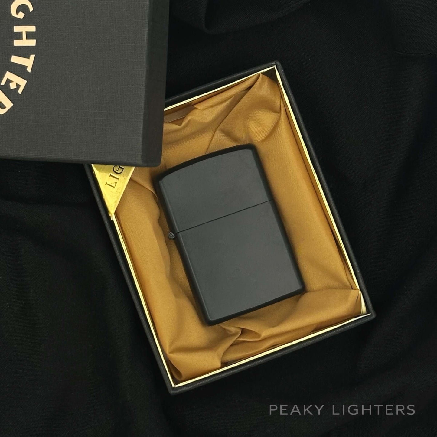 Black Classic Zippo Sound