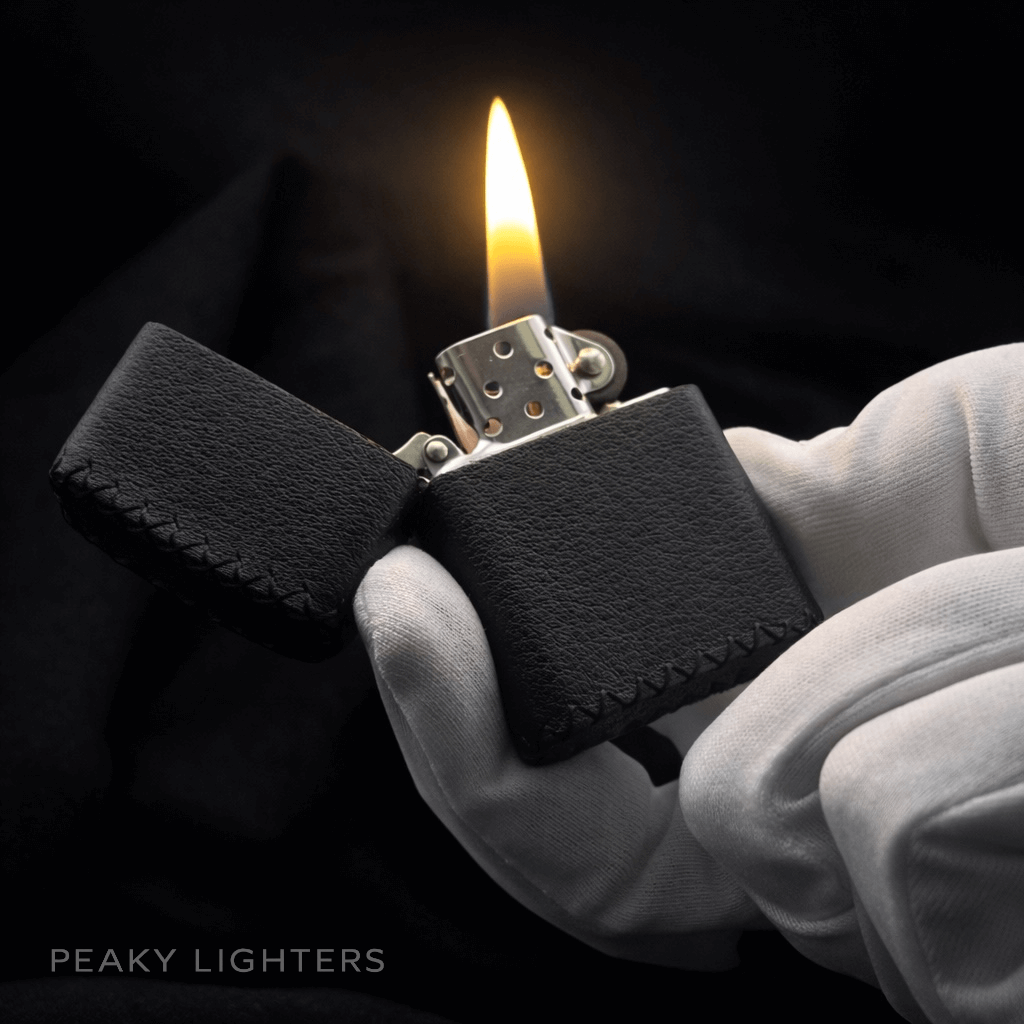 Handmade Leather Classic Zippo