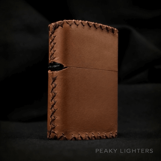 Handmade Leather Classic Zippo
