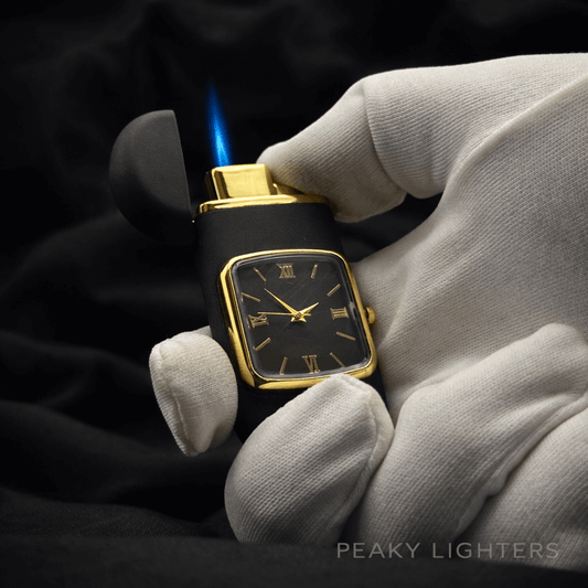 Imperial Black Matte Clock Torch