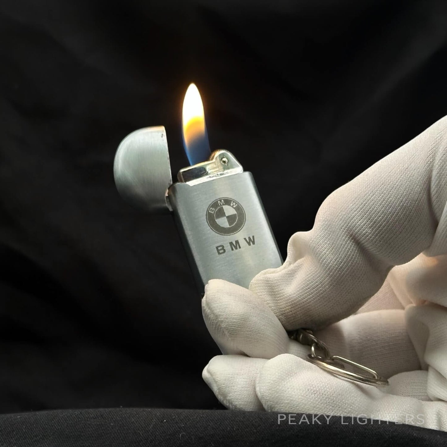 BMW Oval Keychain Lighter